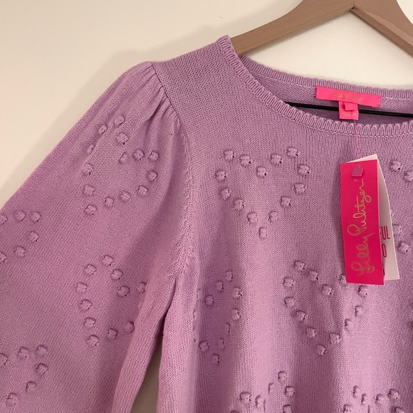 Lilly Pulitzer Kippa Heart Sweater - Picture 7 of 9